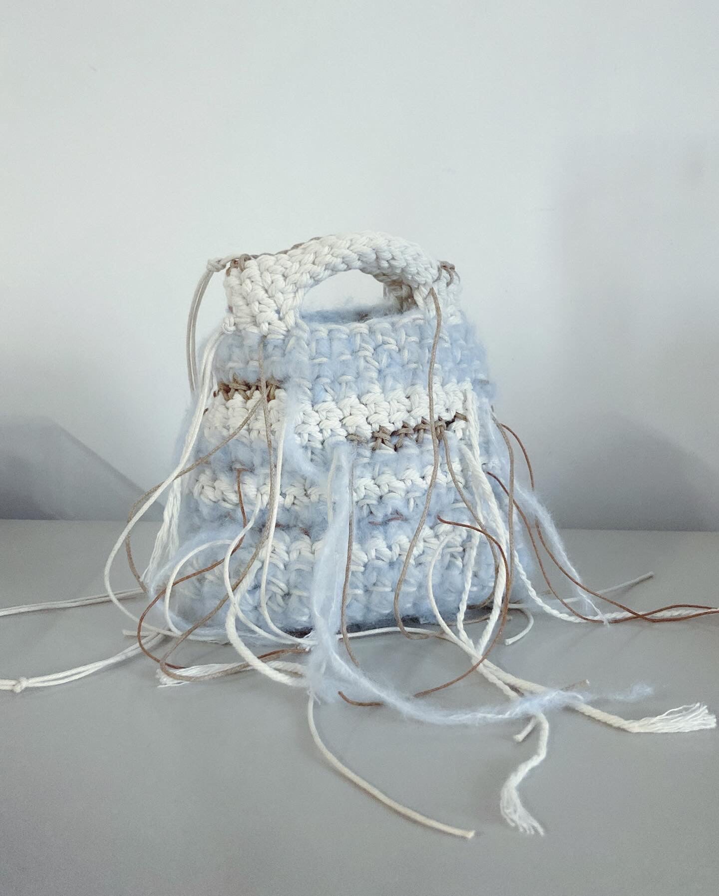 Elsa Crochet Bag - Umber Shade