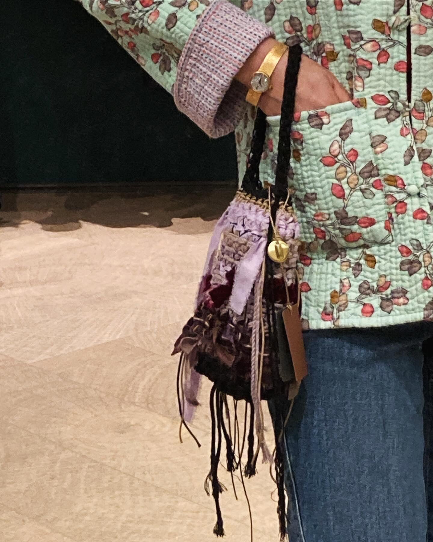 Lilac Mini Crochet Bag - Umber Shade