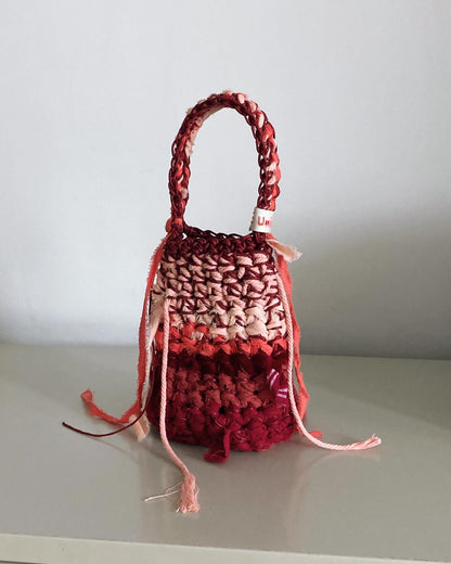 Red Velvet Mini Crochet Bag