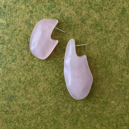 MIsmatch Pink Sculptural Earrings