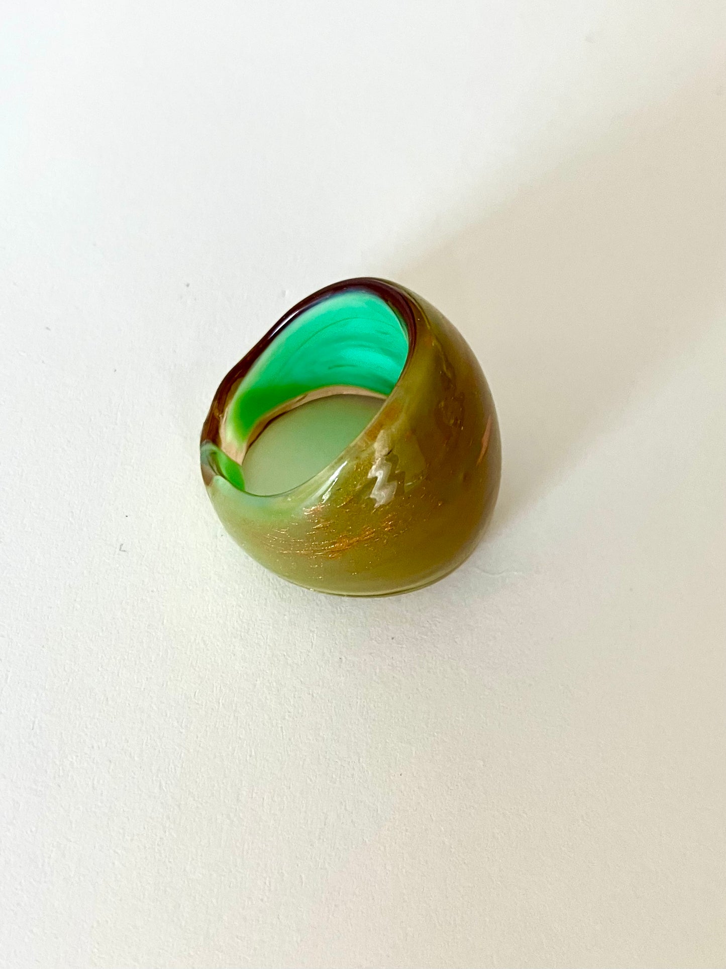 Dome Glass Ring