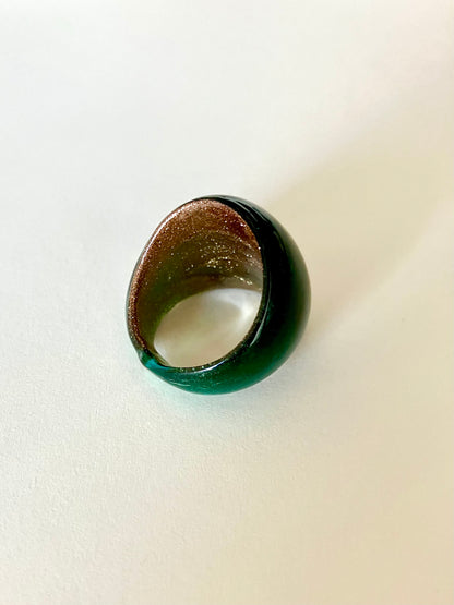 Dome Glass Ring
