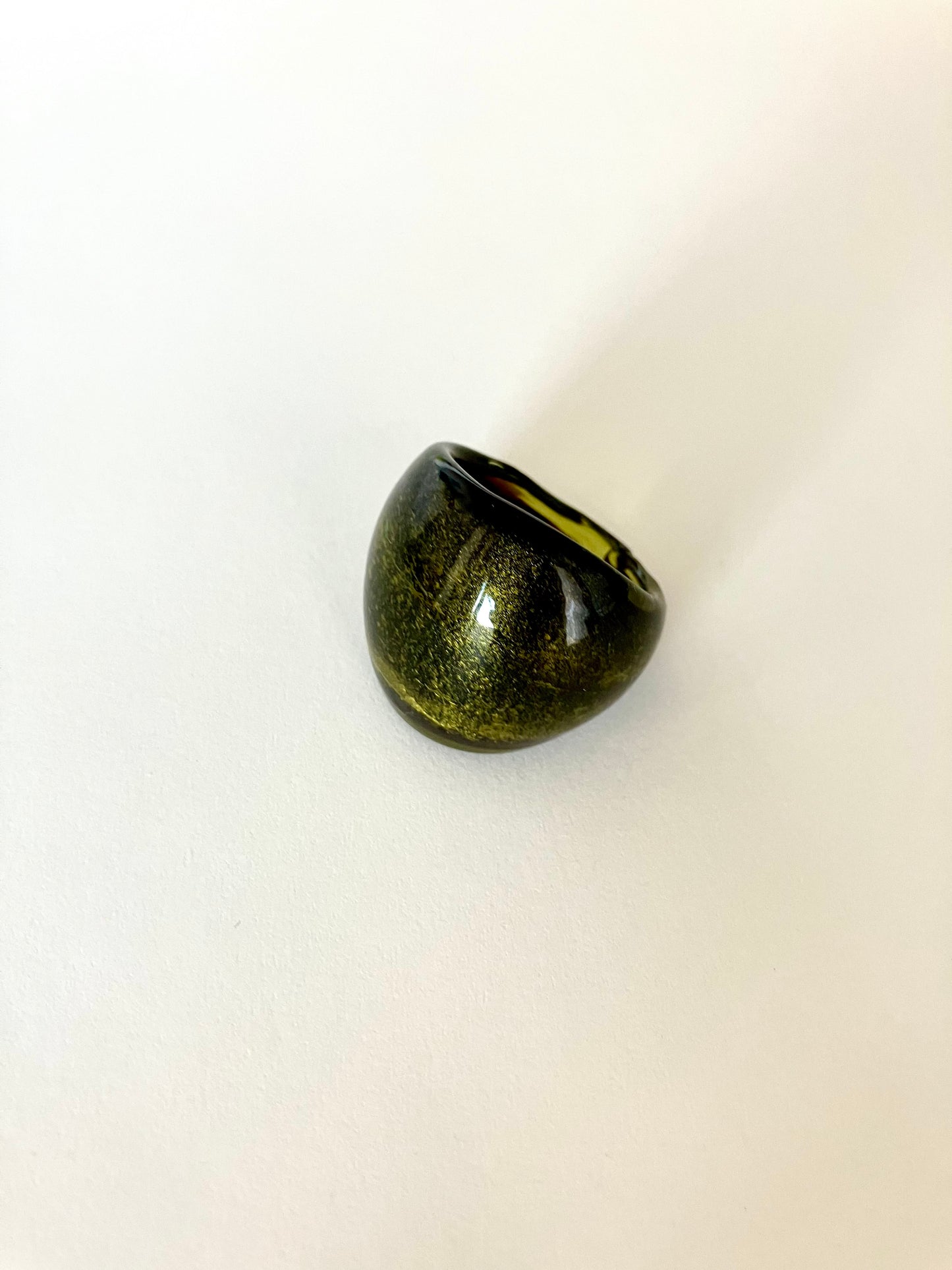 Dome Glass Ring