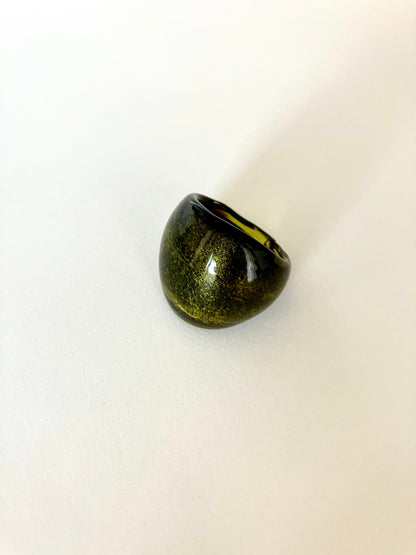 Dome Glass Ring