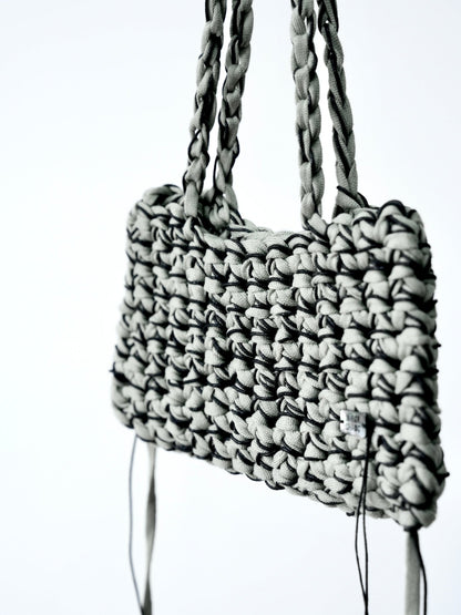 Bamboo Crochet Tote - Umber Shade