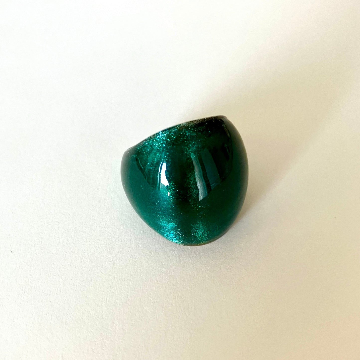 Dome Glass Ring - Umber Shade