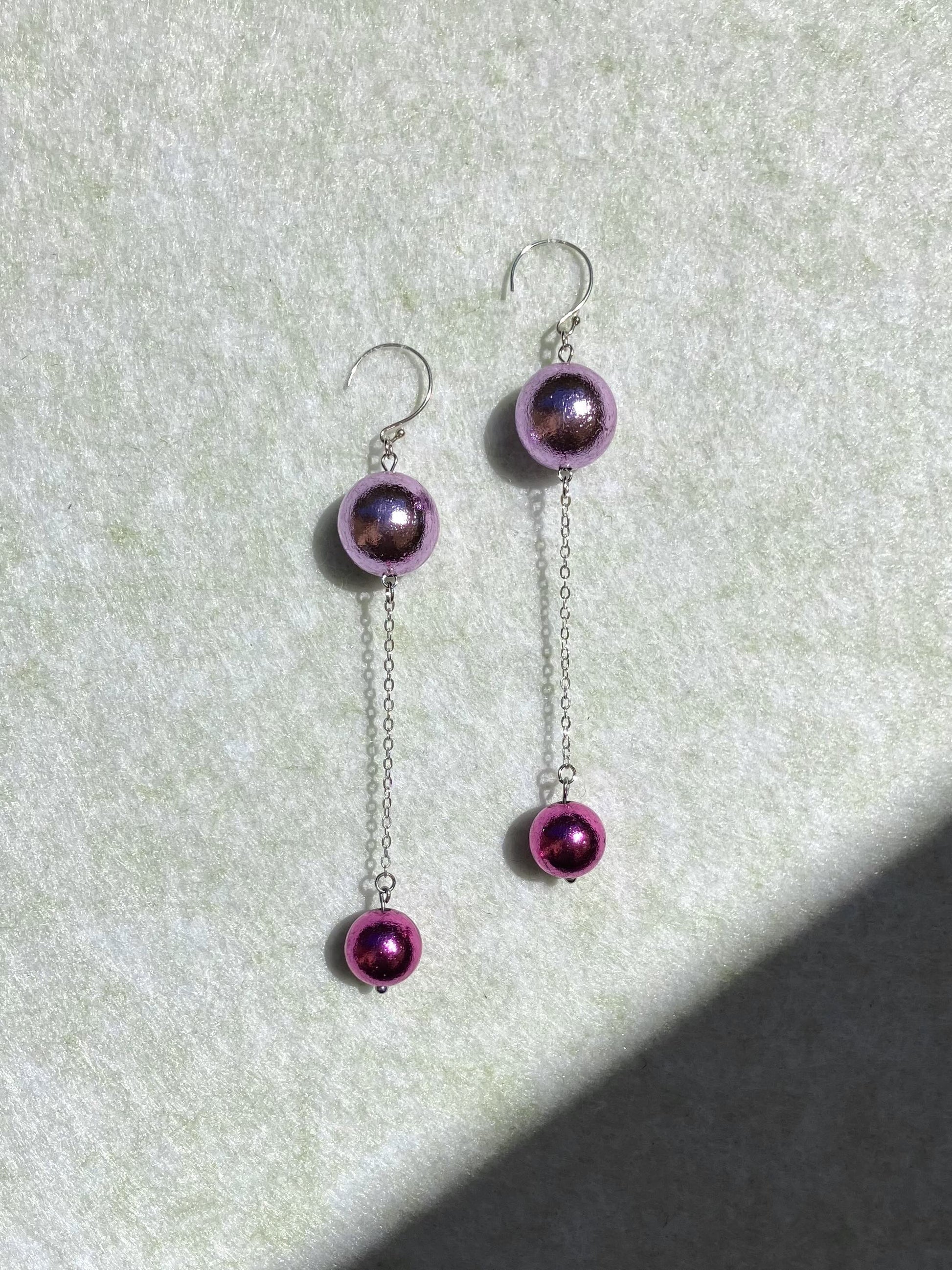 Double Drop - Pink Foil - Umber Shade