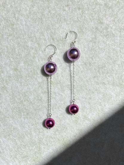 Double Drop - Pink Foil - Umber Shade