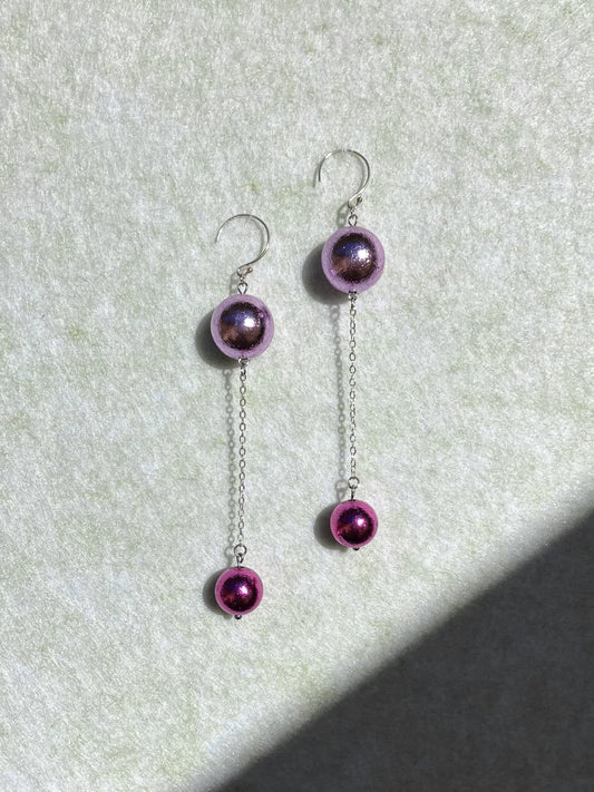Double Drop - Pink Foil - Umber Shade
