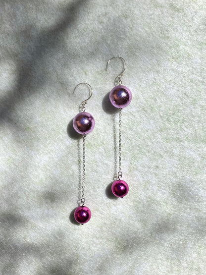 Double Drop - Pink Foil - Umber Shade