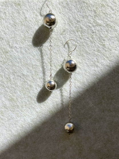 Double Drop - Silver Foil - Umber Shade