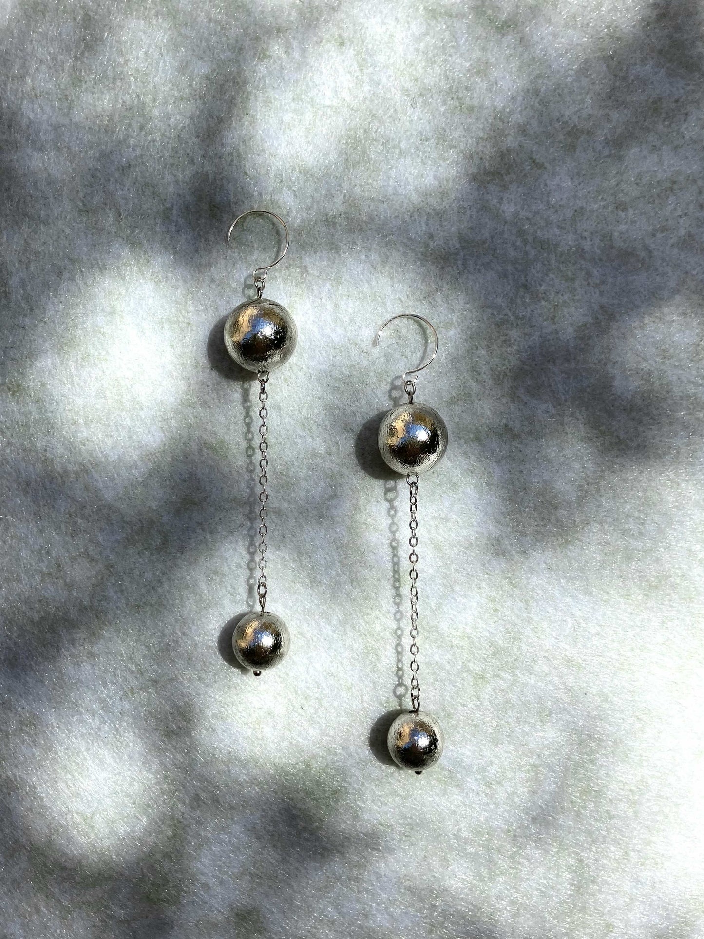 Double Drop - Silver Foil - Umber Shade