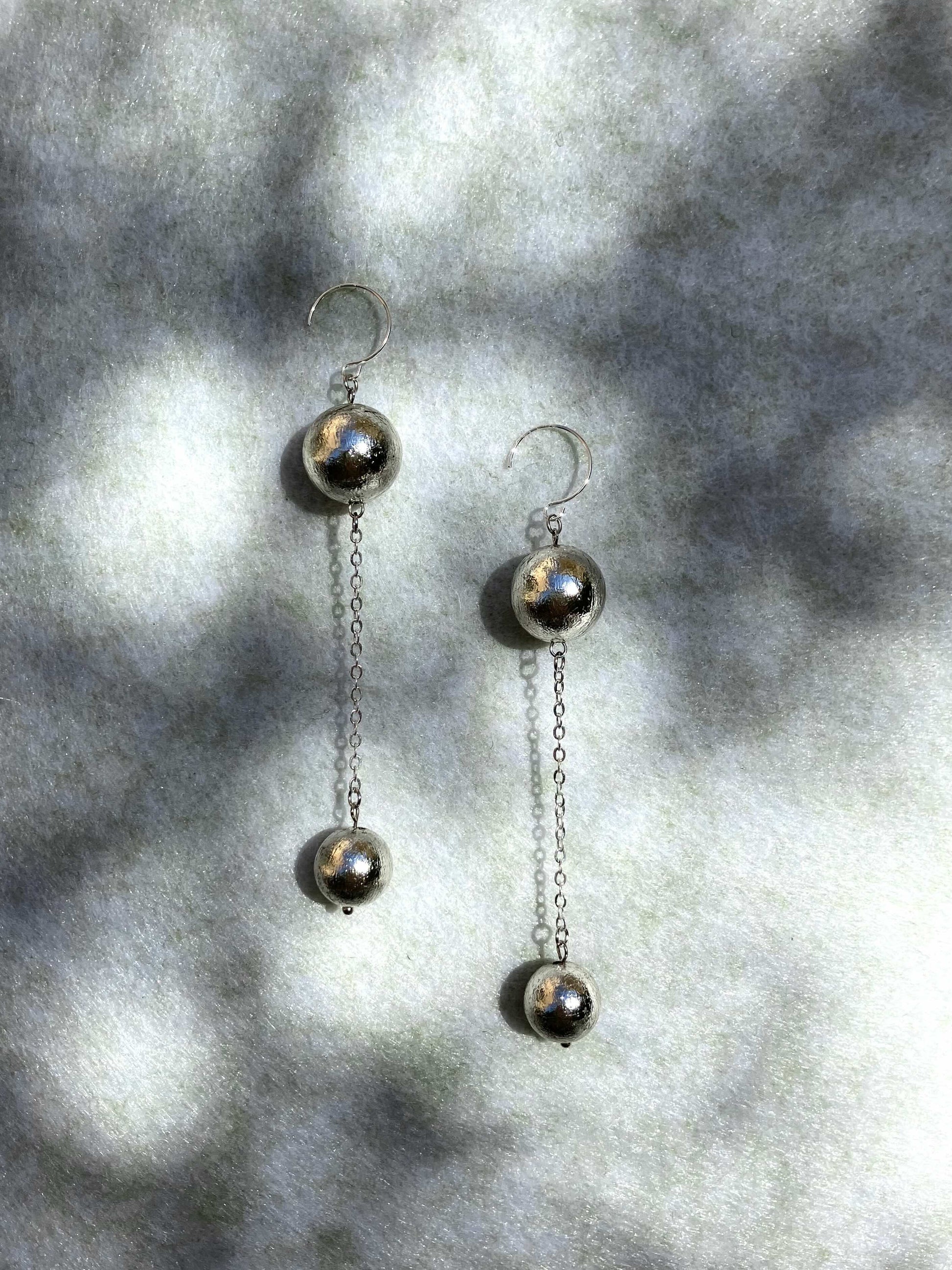 Double Drop - Silver Foil - Umber Shade