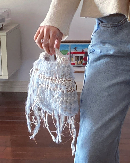 Elsa Crochet Bag - Umber Shade