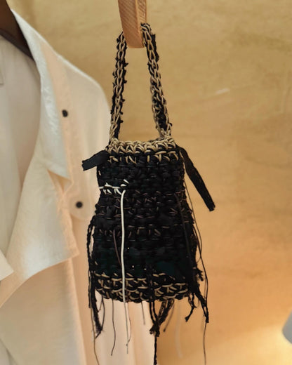 Firework Mini Crochet Bag - Umber Shade