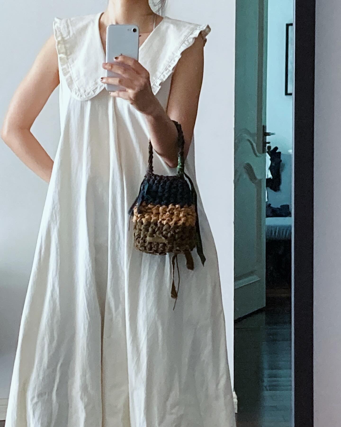 Forest Mini Crochet Bag - Umber Shade