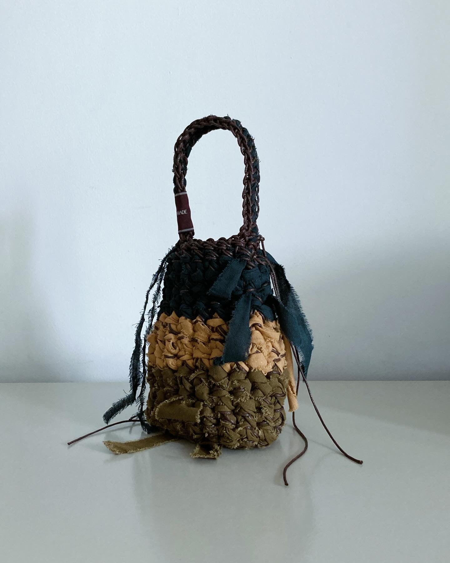 Forest Mini Crochet Bag - Umber Shade