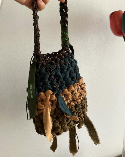 Forest Mini Crochet Bag - Umber Shade