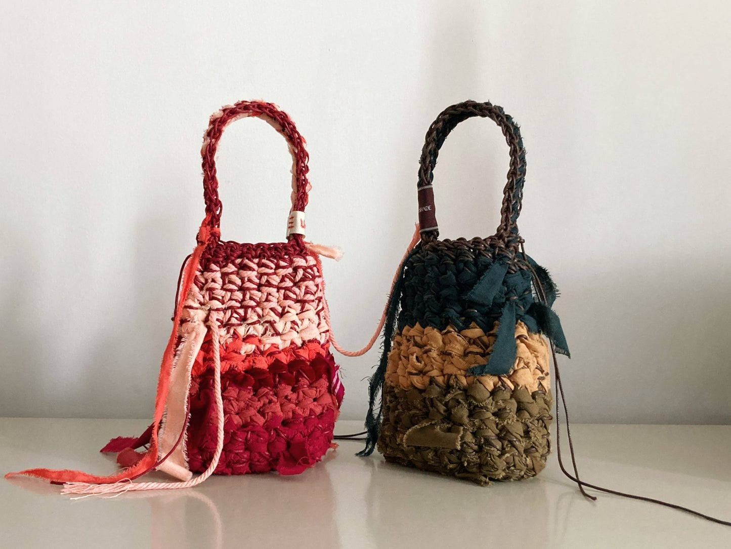 Forest Mini Crochet Bag - Umber Shade