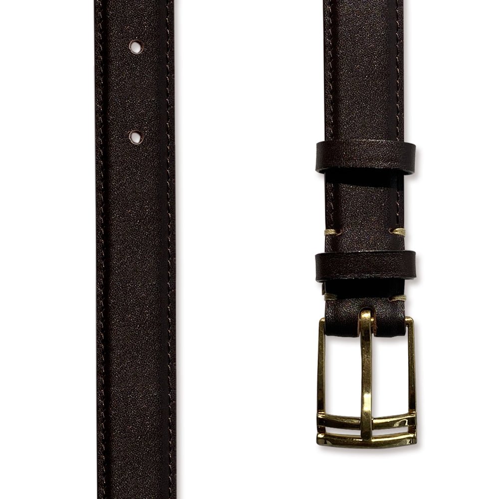 Handcrafted Leather Belt - Umber Shade