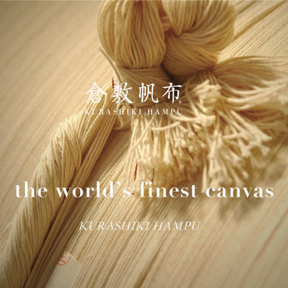 Kurashiki Canvas knot Clutch - Umber Shade