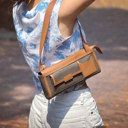 Kurashiki Pocket Bag - Umber Shade