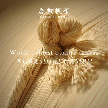 Close-up of kurashiki canvas