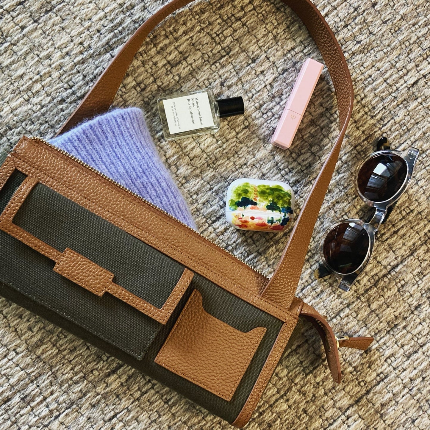 Kurashiki Pocket Bag - Umber Shade