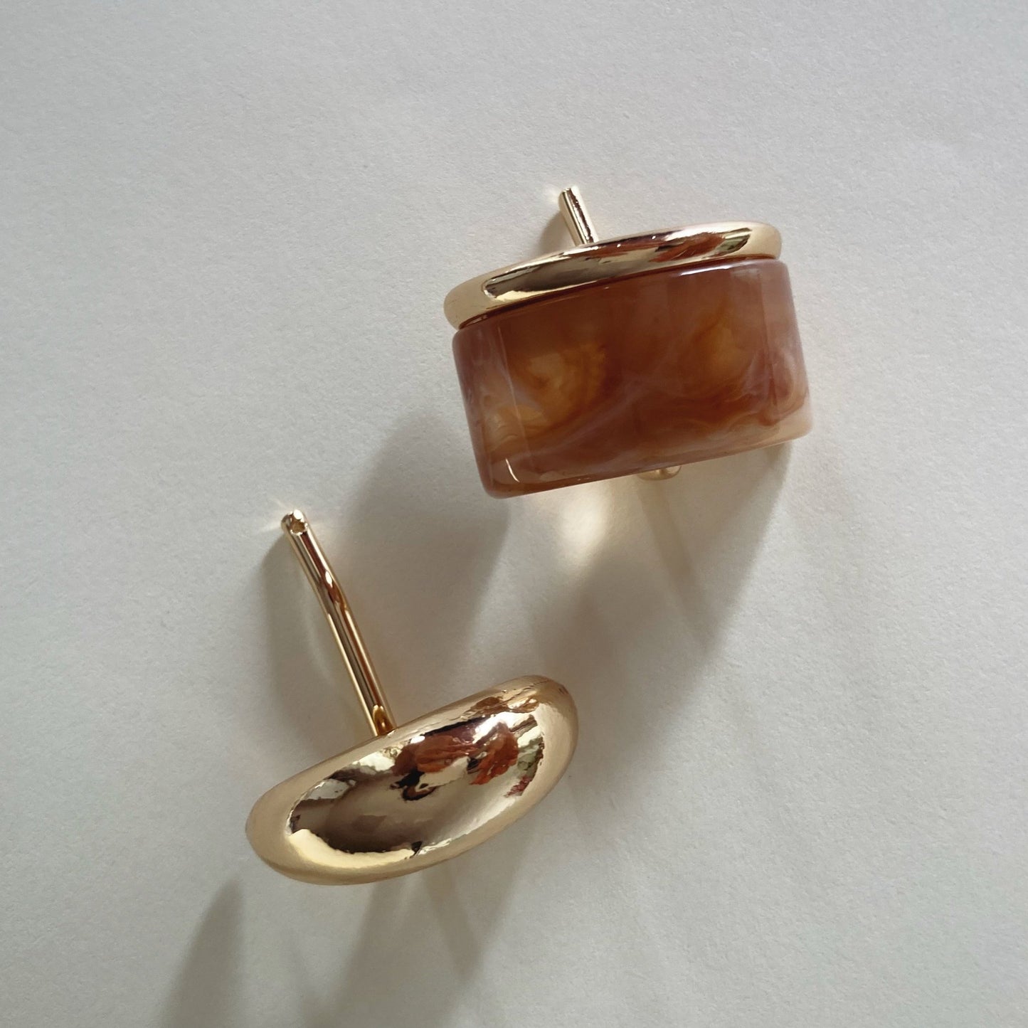 Marble Hair Cuff Set - Umber Shade