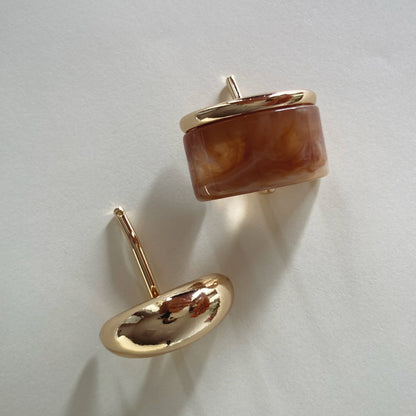Marble Hair Cuff Set - Umber Shade