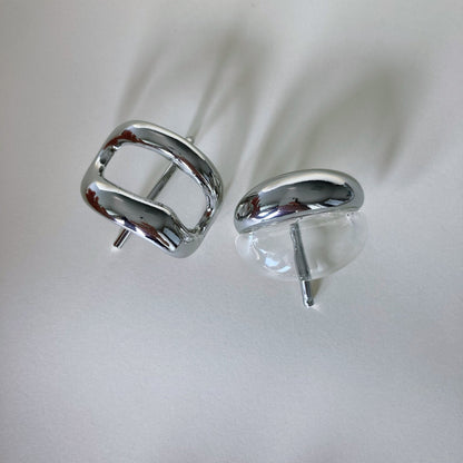 Metal and transparent resin Hair Cuff set - Umber Shade