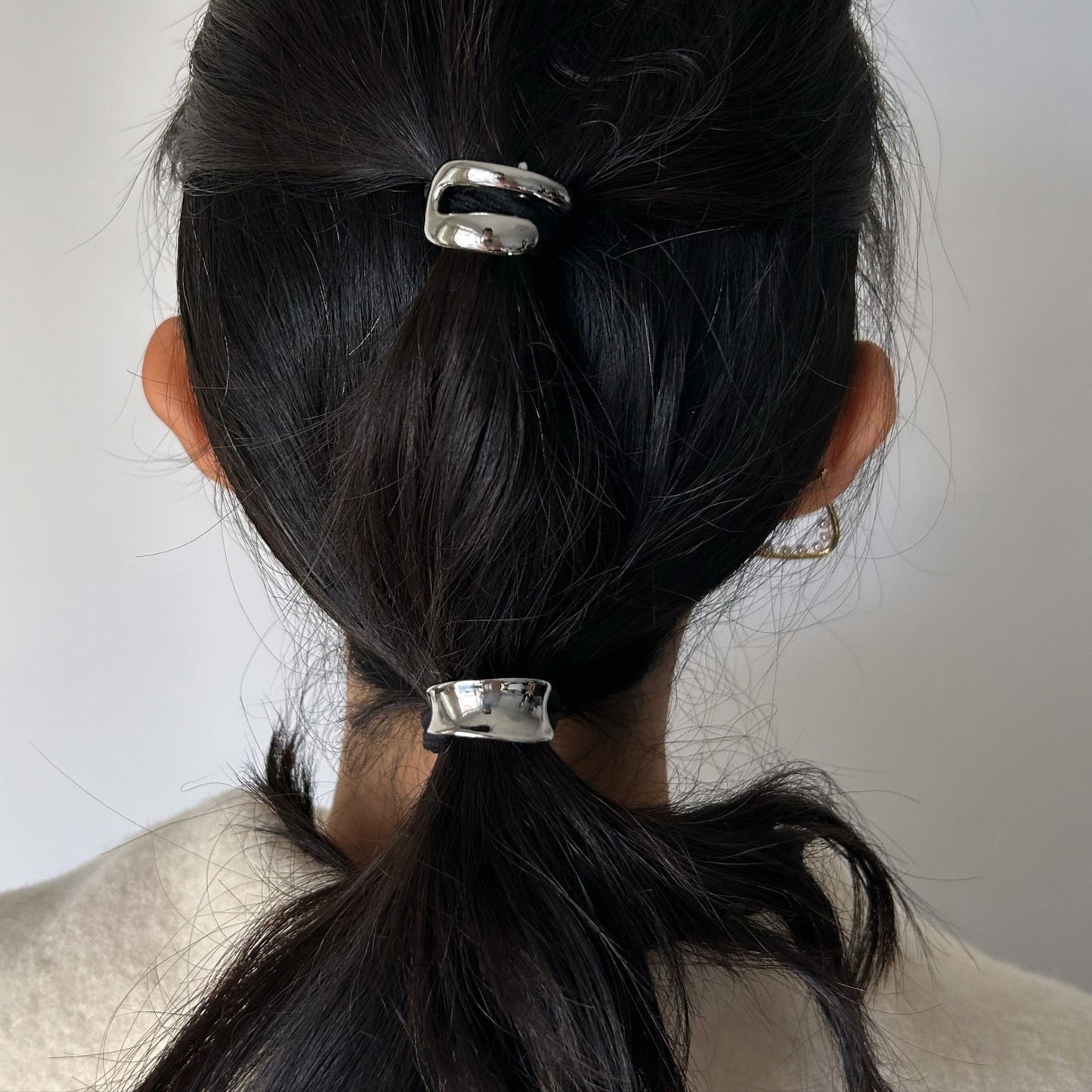 Metal hair cuff set - Umber Shade