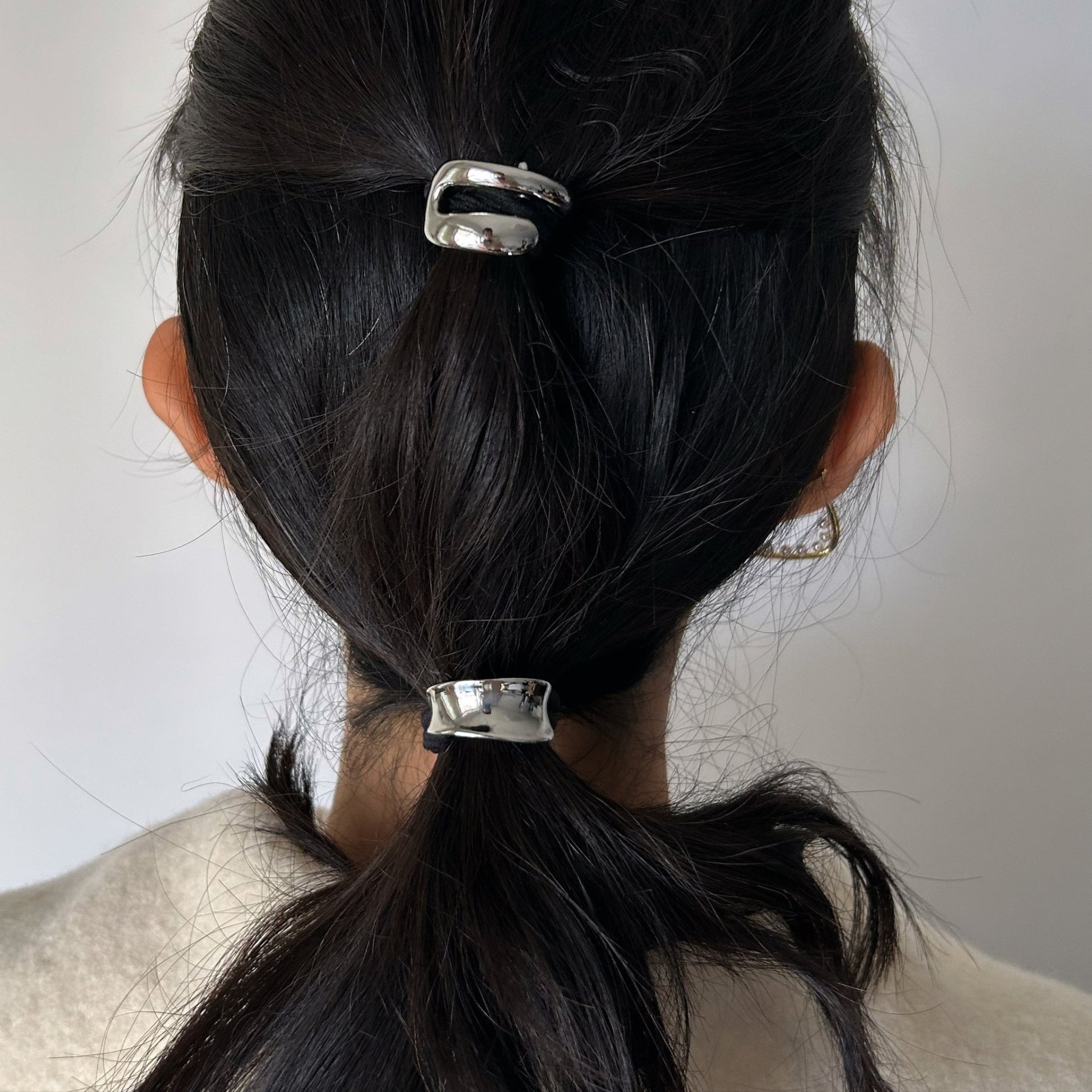 Metal hair cuff set - Umber Shade