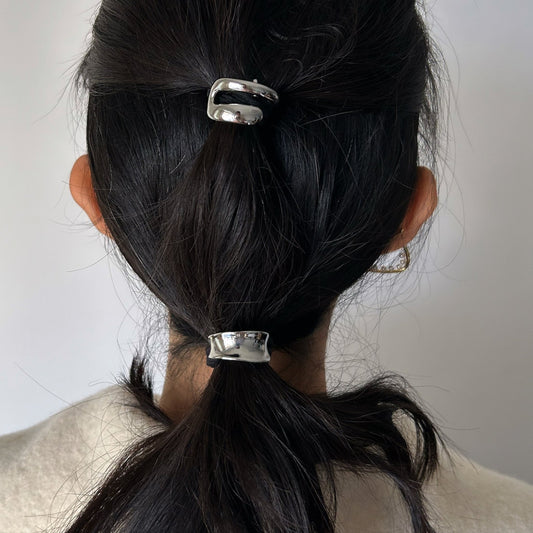 Metal hair cuff set - Umber Shade