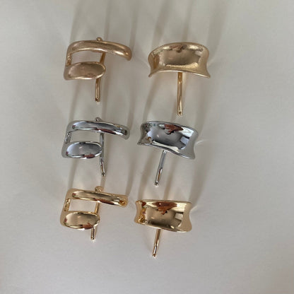 Metal hair cuff set - Umber Shade