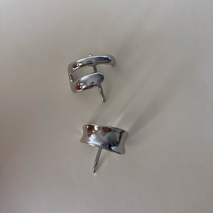 Metal hair cuff set - Umber Shade