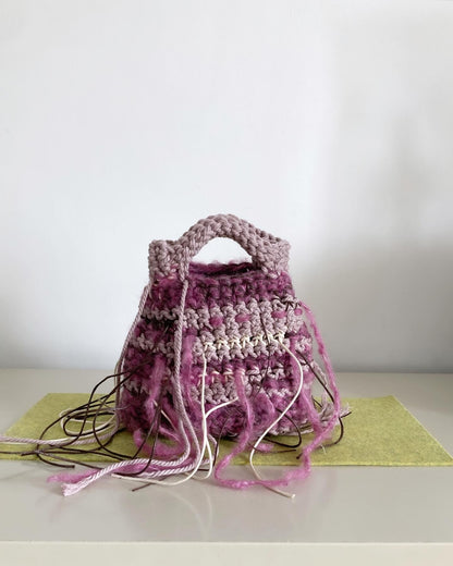 Mix Berry Crochet Bag - Umber Shade