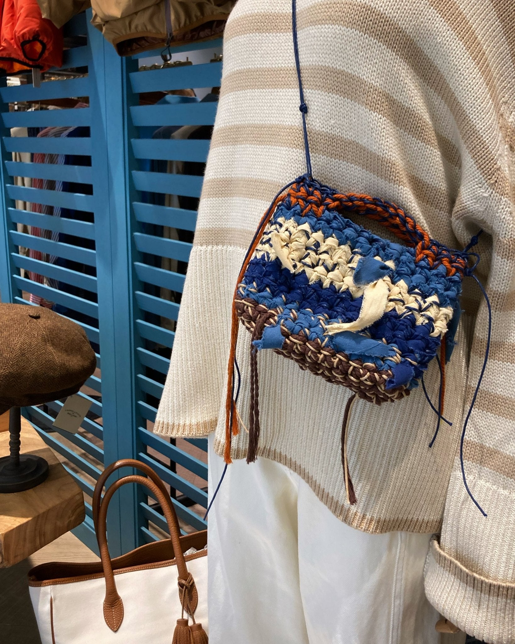 Ocean Sunset Mini Tote - Umber Shade