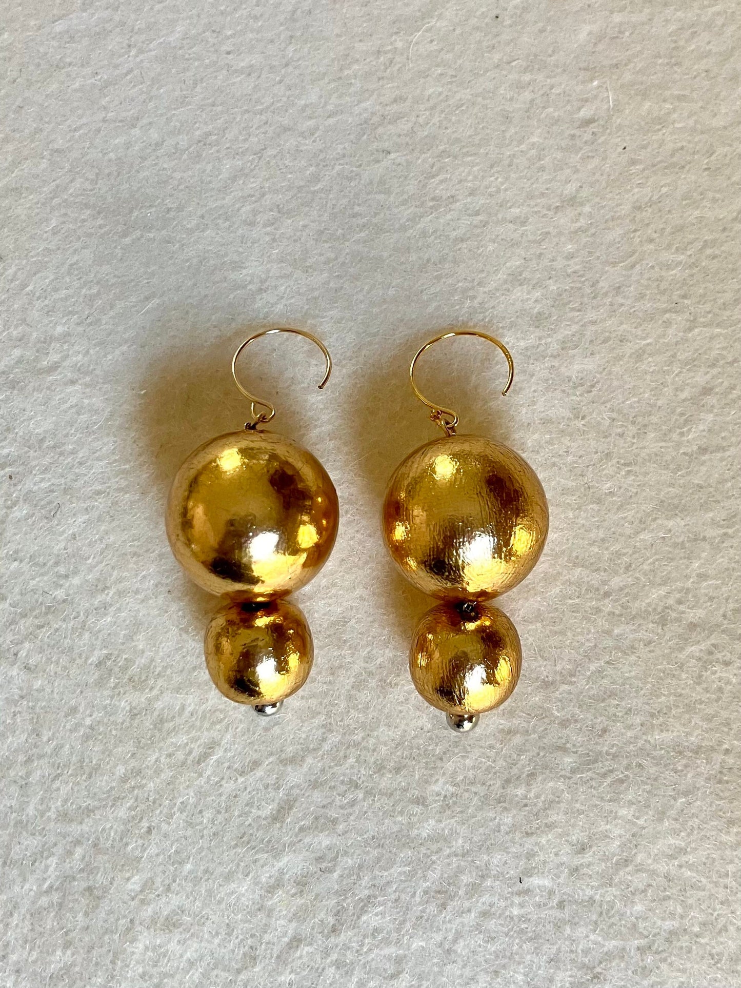 Stacked Drop - Gold Foil - Umber Shade